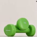 Vinylové činky Schildkröt set Vinyl Dumbbells 1kg zelené 960005 6