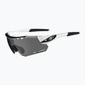 Cyklistické brýle Tifosi Alliant 3 white black/smoke/ac red/clear 6