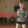 Sada odporových gum SKLZ Resistance Cable Set 20lb (4´Cable + Flex Handle + Door Anchor) orange/black 4
