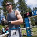 Pás na startovní číslo Synergy Race Belt blue 3