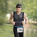 Pás na startovní číslo Synergy Race Belt blue 4