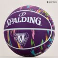 Spalding Marble fialový basketbalový míč 84403Z 5