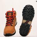 Columbia Newton Ridge Plus II Suede WP elk/mountain red pánské trekové boty 18