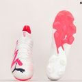 PUMA Ultimate FG/AG pánské kopačky puma white/puma black/fire orchid 18