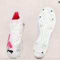 PUMA Future Pro MXSG pánské kopačky puma white/puma black/fire orchid 12