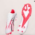 PUMA Ultra Match FG/AG pánské kopačky puma white/puma black/fire orchid 16