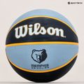 Basketbalový míč Wilson NBA Team Tribute Memphis Grizzlies, tmavě modrý WTB1300XBMEM 6