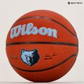 Wilson NBA Team Alliance Memphis Grizzlies basketbalový míč hnědý WTB3100XBMEM 7