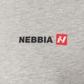 NEBBIA Minimalist Logo pánské tréninkové tričko světle šedé 6