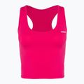 Dámské tréninkové tílko NEBBIA Sporty Slim Fit Crop pink 4