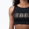 Sportovní podprsenka Nebbia Gold Mesh Mini Top černy 8300110 4