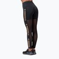 Dámské legíny NEBBIA Gold Mesh černá 8290110 2