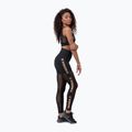 Dámské legíny NEBBIA Gold Mesh černá 8290110 5