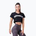 Dámský sportovní top NEBBIA Loose Fit & Sporty Crop Top černy 5830110