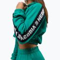 Dámská mikina  NEBBIA Crop Hoodie Iconic green 5