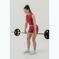 Dámské sportovní  šortky NEBBIA 5″ Hammies High Waisted red 7