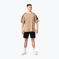 Pánské sportovní  tričko NEBBIA Lifting Club light brown 2