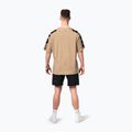 Pánské sportovní  tričko NEBBIA Lifting Club light brown 3