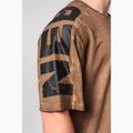 Pánské sportovní  tričko NEBBIA Washed-Off Lifting Club light brown 4