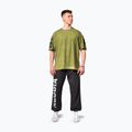 Pánské sportovní  tričko NEBBIA Washed-Off Lifting Club green 2