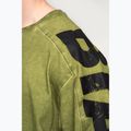Pánské sportovní  tričko NEBBIA Washed-Off Lifting Club green 6