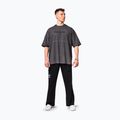 Pánské sportovní  tričko NEBBIA Washed-Off Heavyweight No Shortcuts black 2