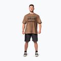 Sportovní  tričko NEBBIA Washed-Off Heritage light brown 2
