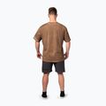 Sportovní  tričko NEBBIA Washed-Off Heritage light brown 3