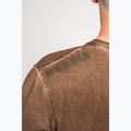Sportovní  tričko NEBBIA Washed-Off Heritage light brown 4