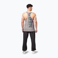 Pánské sportovní  tílko NEBBIA Washed-Off Stringer Max Out light grey 3