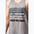 Pánské sportovní  tílko NEBBIA Washed-Off Stringer Max Out light grey 4