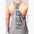 Pánské sportovní  tílko NEBBIA Washed-Off Stringer Max Out light grey 5
