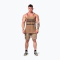 Pánské sportovní  tílko NEBBIA Washed-Off Stringer Max Out light brown 2