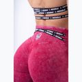 Dámské tréninkové legíny NEBBIA Washed High Waisted Legacy red 5