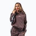 Dámská mikina NEBBIA Off-Duty Hoodie dark brown