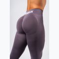 Dámské tréninkové legíny NEBBIA Flow Seamless Push-Up dark grey 6