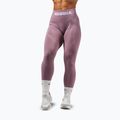 Dámské tréninkové legíny NEBBIA Flow Seamless Hight Waist Push Up pink