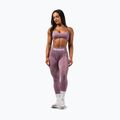 Dámské tréninkové legíny NEBBIA Flow Seamless Hight Waist Push Up pink 2