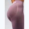 Dámské tréninkové legíny NEBBIA Flow Seamless Hight Waist Push Up pink 7