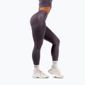 Dámské tréninkové legíny NEBBIA Flow Seamless Maximum Push-Up dark grey 2
