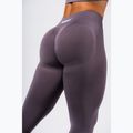 Dámské tréninkové legíny NEBBIA Flow Seamless Maximum Push-Up dark grey 5