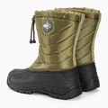 Oteplené holínky  Delphin SnowTex zeleno/černé 3