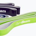 Sada odporových pásů GymBeam DuoBand 4 pack black/lime/navy/green 3