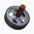 Kolečko na cvičení břišních svalů GymBeam Ab Wheel černé/šedé/oranžové 2