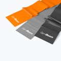 Sada odporových gum GymBeam Resistance Band 3 kusy black/grey/orange 2