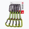 Lezecká expreska Ocun Falcon QD PA 10 cm 5 ks  green
