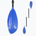 Kajakové pádlo 4 dílné AQUADESIGN K1 Attak 4 blue