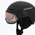 Lyžařská helma Blizzard Edge Visor black/mirror smoke 7