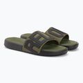 Pánské žabky Coqui Speedy army green relax on 4