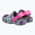 Coqui Little Frog mid.grey/fuchsia love/amulet dětské sandály 10